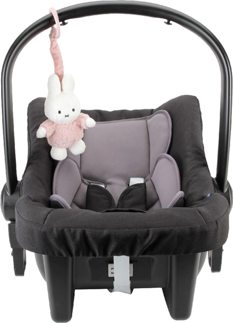 Zabawka Tiamo Miffy Fluffy Królik wibrujący wiszący 19.5 cm Różowy (8713291669093) - obraz 3