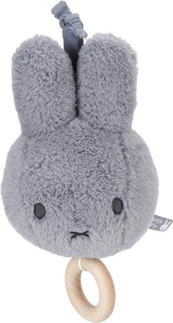 Zabawka Tiamo Miffy Fluffy wisząca pluszowa z dźwiękiem 16 cm Blue (8713291669048) - obraz 1