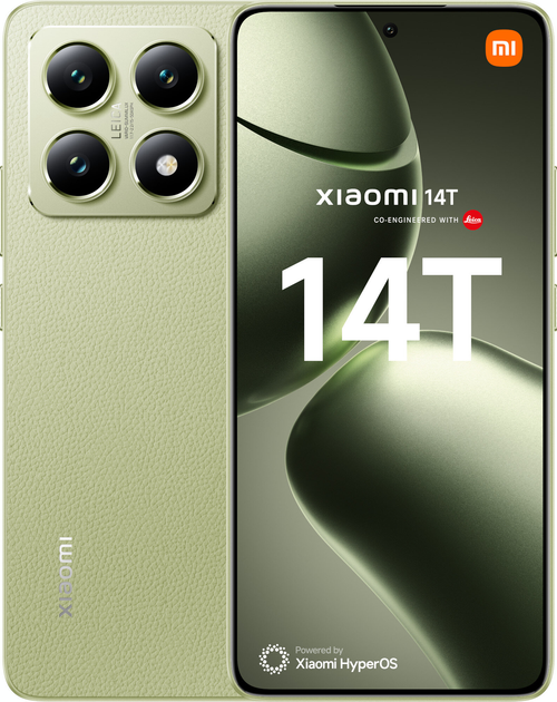 Мобільний телефон Xiaomi 14T 5G 12/256GB Lemon Green (6941812711866) - зображення 1