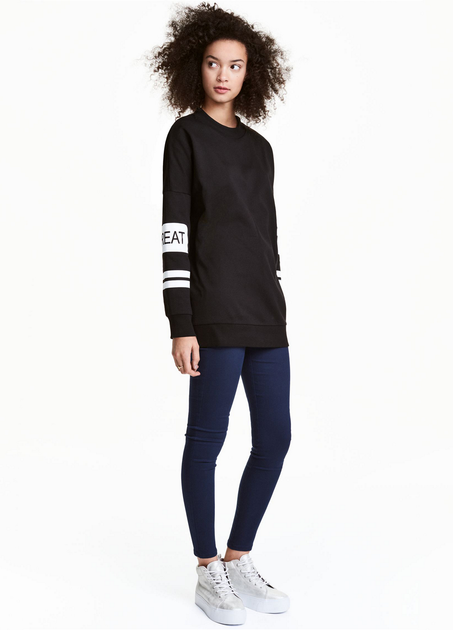 Брюки H&M 36 Синий (HM-03049465-Blue) - Фото 1 Брюки H&M 36 Синий (HM-03049465-Blue) - изображение 1