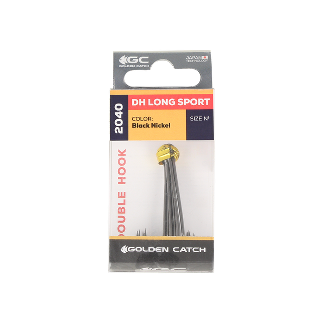 Крючок двойной GC Double Long Sport 2040BN №1/0 (5шт) - Фото 4 Крючок двойной GC Double Long Sport 2040BN №1/0 (5шт) - изображение 4
