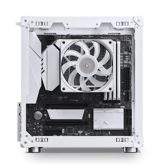 PCケース(自作PC用) JONSBO C6 White + JONSBO HP-400S-WH JONSBO C6-ITX ハンドルケース ホワイト PCケース(自作PC用) JONSBO C6