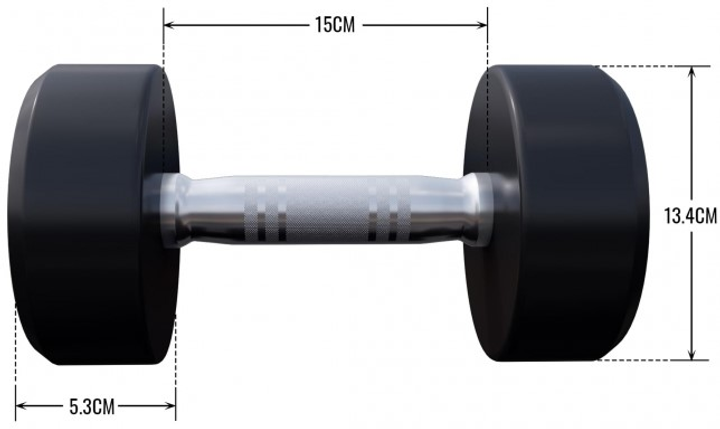 Hantla Gorilla Sports żeliwna 7.5 kg (4260200842619) - obraz 3