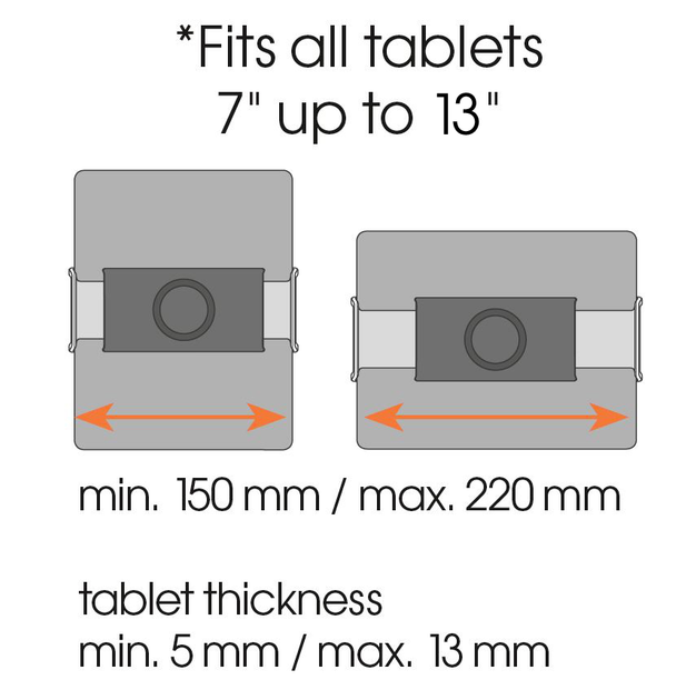 Uchwyt na tablet Vogels Ringo TMS 1030 Tablet Flex Pack (8371030) - obraz 3