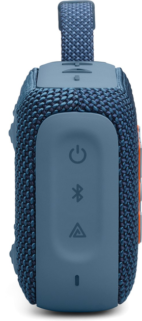 Акустична система JBL Go 4 Blue (JBLGO4BLU) - зображення 6