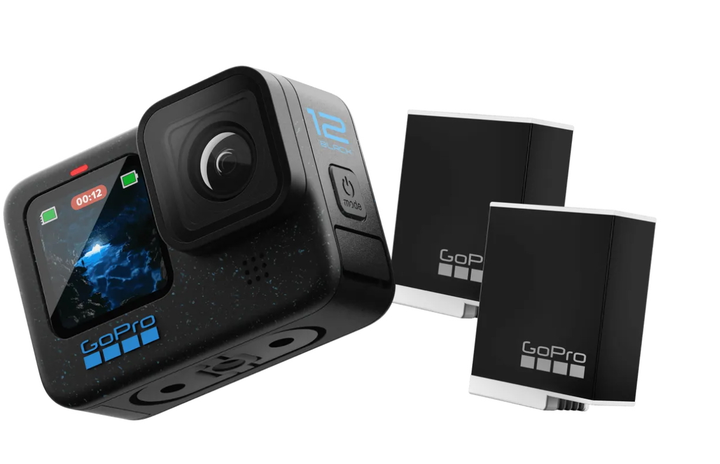 Kamera wideo GoPro HERO12 Black + Enduro + Head Strap + Handler Floating (CHDRB-121-RW) - obraz 15