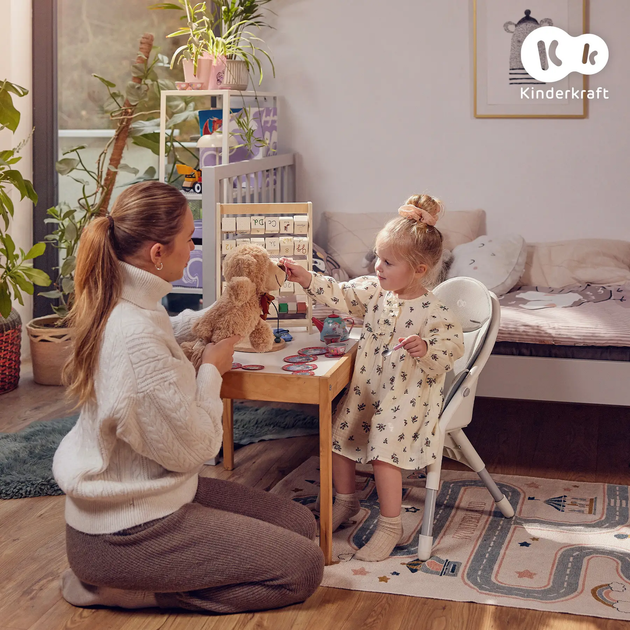 Стільчик для годування Kinderkraft Dinnly Grey (KHDINN00LGR0000) - зображення 19