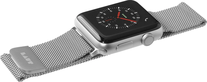 Pasek Laut Steel Loop do Apple Watch 42/44 mm Silver (LAUT_AWL_ST_SL) - obraz 3