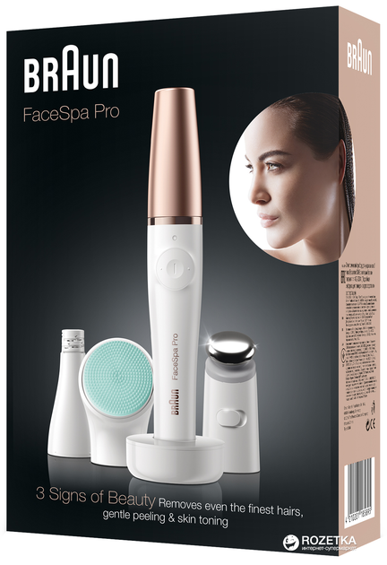 Набір для догляду за обличчям BRAUN FaceSpa Pro 913 - зображення 7
