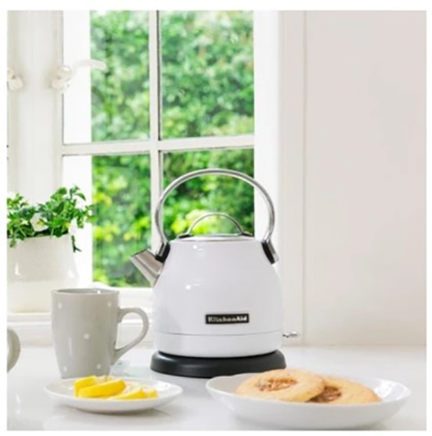 Електрочайник KitchenAid CLASSIC 5KEK1222EWH білий - зображення 4
