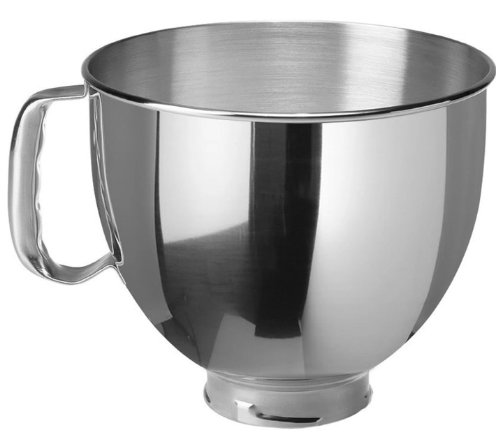 Miska KitchenAid 4.8 l 5K5THSBP ze stali nierdzewnej, polerowana, z uchwytem - obraz 1