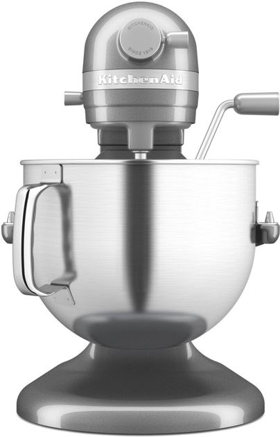 Robot kuchenny KitchenAid Artisan 5KSM70SHXEMS z podnoszoną misą, srebrny medalion - obraz 5
