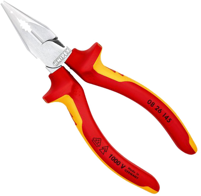 Szczypce z wydłużonym dziobkiem Knipex 145 mm (08 26 145) - obraz 1