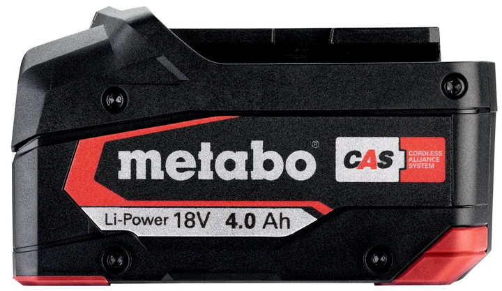 Акумулятор для інструменту Metabo 18 В Li-Power 4 А/год (625027000) - зображення 2