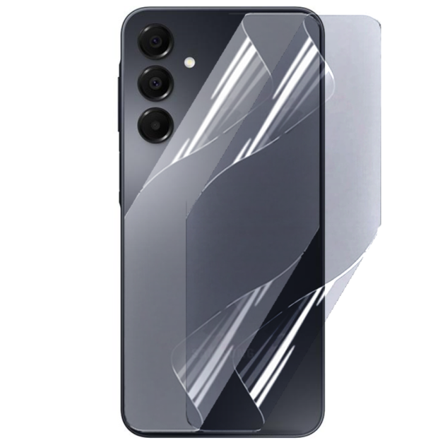 Протиударна гідрогелева плівка Hydrogel Film для Samsung Galaxy A16 / A16 5G на задню панель, Transparent - Фото 1 Протиударна гідрогелева плівка Hydrogel Film для Samsung Galaxy A16 / A16 5G на задню панель, Transparent - зображення 1