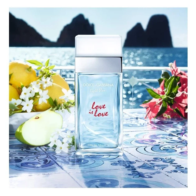 Туалетна Вода Dolce Gabbana Light Blue Love Is Love Pour Femme 100 мл Тестер - Фото 4 Туалетна Вода Dolce Gabbana Light Blue Love Is Love Pour Femme 100 мл Тестер - зображення 4