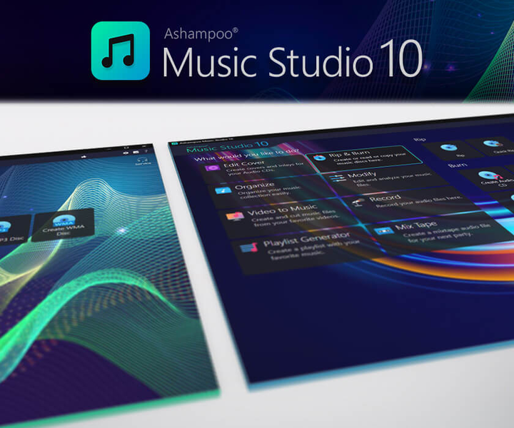 Музичний редактор для багатьох форматів, Ashampoo Music Studio 10, безтермінова ліцензія, 1 ПК - изображение 4