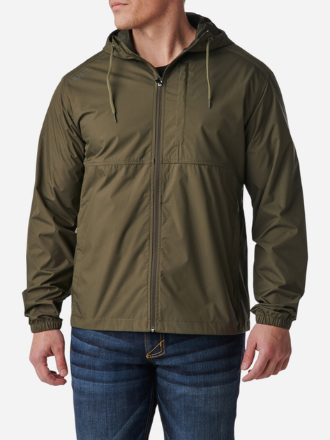 Тактична куртка чоловіча 5.11 Tactical 48368ABR-186 M Ranger Green (888579793109) - зображення 1