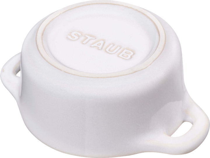 Garnek Staub Mini Cocotte okrągły Kość Słoniowa 200 ml (4009839376986)  - obraz 6