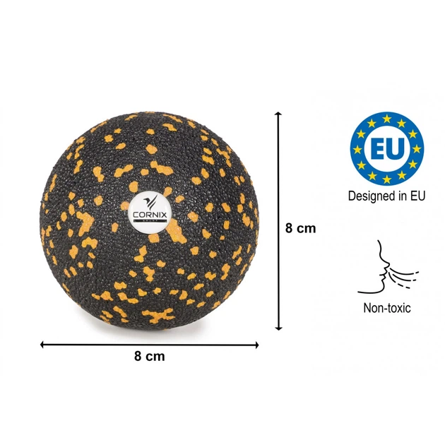 Масажний м'яч EPP Ball Cornix XR-0129 8 см - зображення 3