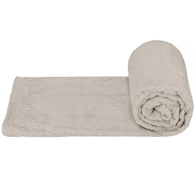 Плед-покрывало Extra Soft Springos HA7131 серый 130x180 см - изображение 4