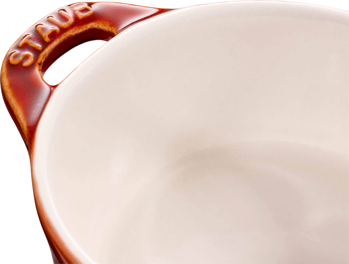 Garnek Staub Mini Cocotte okrągły Kasztanowy 200 ml (4009839377006)  - obraz 5