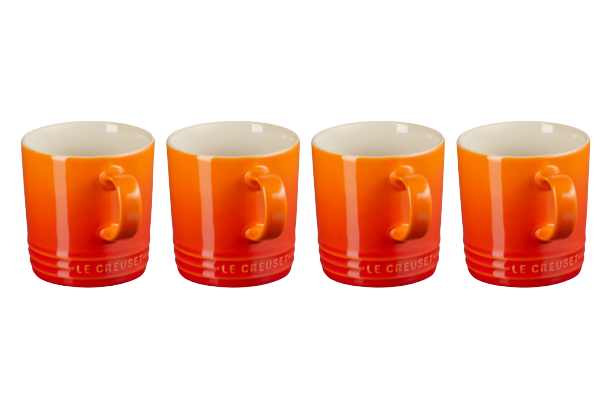 Набор из 4 чашек для чая Le Creuset Volcanic 350 мл (79113350900000) - Фото 1 Набор из 4 чашек для чая Le Creuset Volcanic 350 мл (79113350900000) - изображение 1