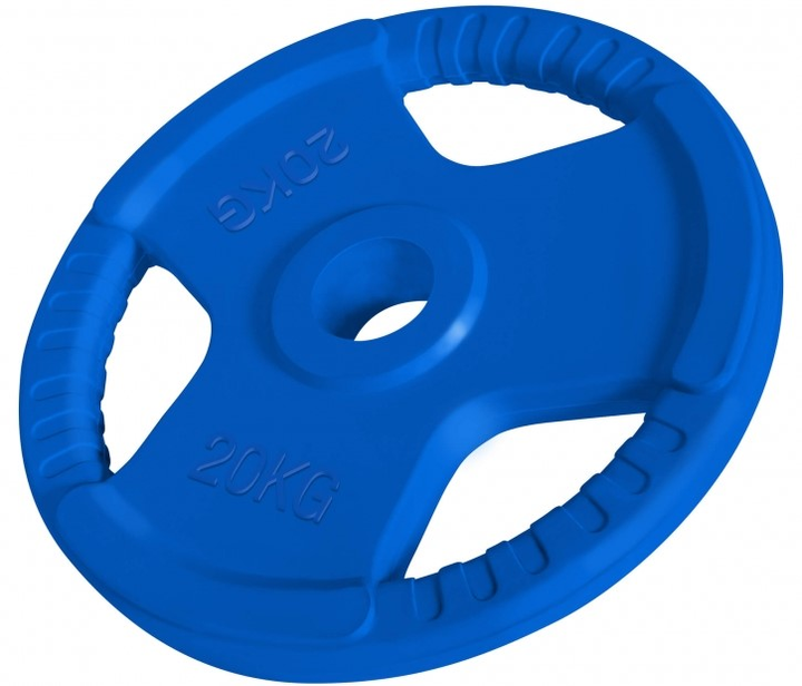 Obciążenie Gorilla Sports gumowane 20 kg (4260200846211) - obraz 3