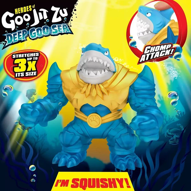 Фігурка до розтягування GooJitZu Heroes Deep Goo Sea Thrash GOJ42565 (0630996425657) - зображення 4