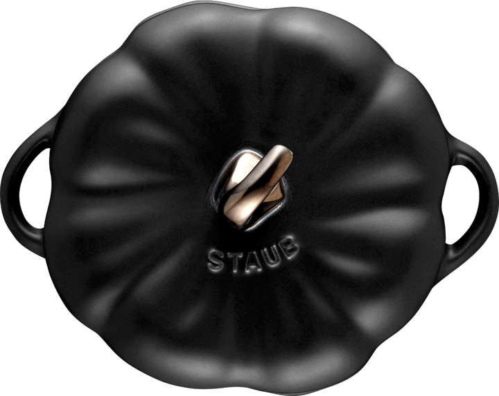 Каструля Staub Mini Cocotte у формі гарбуза Чорна 500 мл (4009839397271) - зображення 4