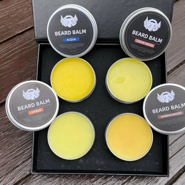 Набор бальзамов для бороды Beard Balm Set 4 шт по 30гр - Фото 4 Набор бальзамов для бороды Beard Balm Set 4 шт по 30гр - изображение 4