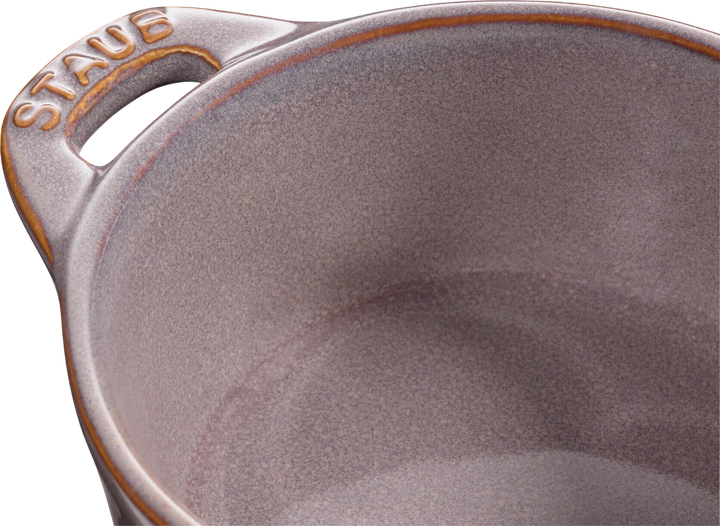 Zestaw garnków Staub Mini Cocotte okrągły Antyczny Grafitowy 4 x 200 ml (3272340049972) - obraz 7