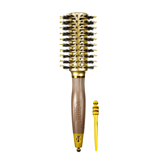 Щітка брашинг для волосся керамічна Salon Professional Ceramic (96008 THII) - зображення 2