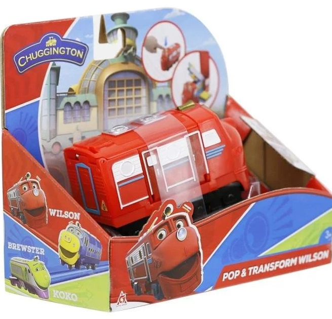 Lokomotywa TM Toys Chuggington Pop & Transform Wilson (6911400392791) - obraz 1