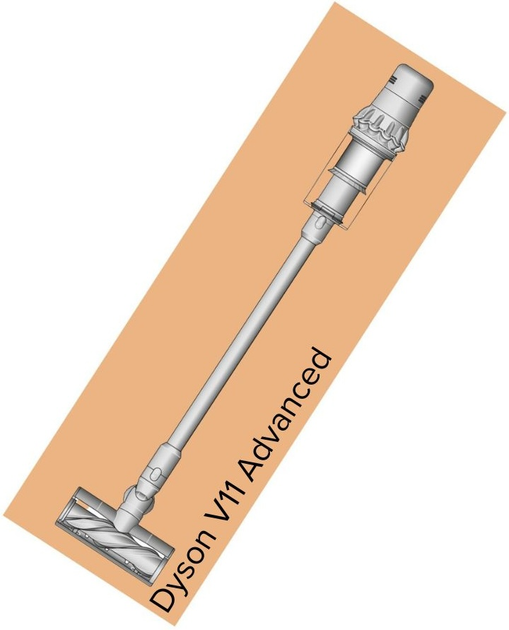 Odkurzacz akumulatorowy Dyson V11 Advanced (479333-01) - obraz 1