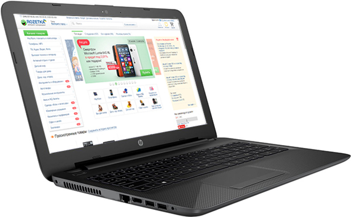 Ноутбук HP Notebook 15-Ay070ur (X5Z30EA) Black – Фото, Отзывы.