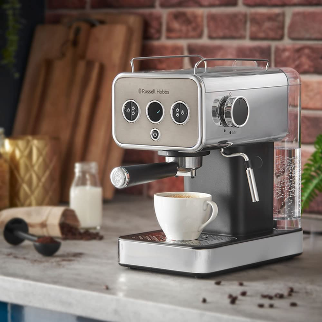 Кофеварка еспресо Russell Hobbs 26452-56 Distinctions Titanium (6899417) - зображення 8