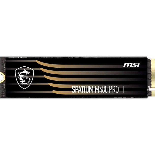 Накопичувач SSD MSI m.2 NVMe 1TB Spatium M480 Pro (S78-440L1G0-P83) - изображение 1