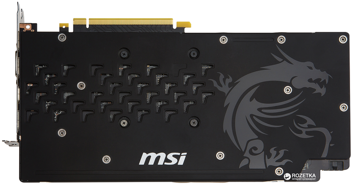 Видеокарта MSI PCI-Ex GeForce GTX 1060 Gaming X 6GB GDDR5