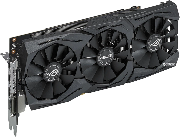 Видеокарта Asus PCI-Ex GeForce GTX 1060 ROG Strix 6GB GDDR5