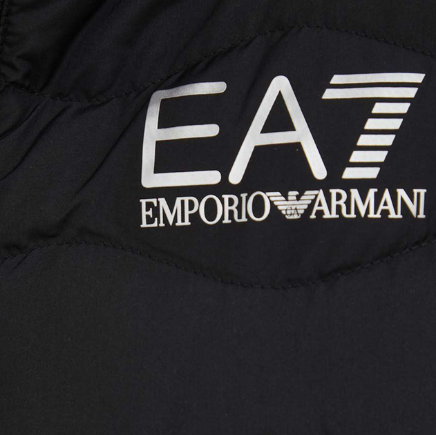 Куртка демісезонна коротка жіноча EA7 ea78ntb21tnf8z1200 XS Чорна (8054804703089) - зображення 8