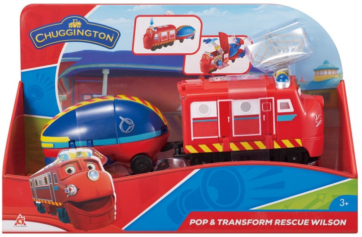 Локомотив TM Toys Chuggington Pop & Transform Wilson і рятувальна місія (6911400407365) - зображення 1