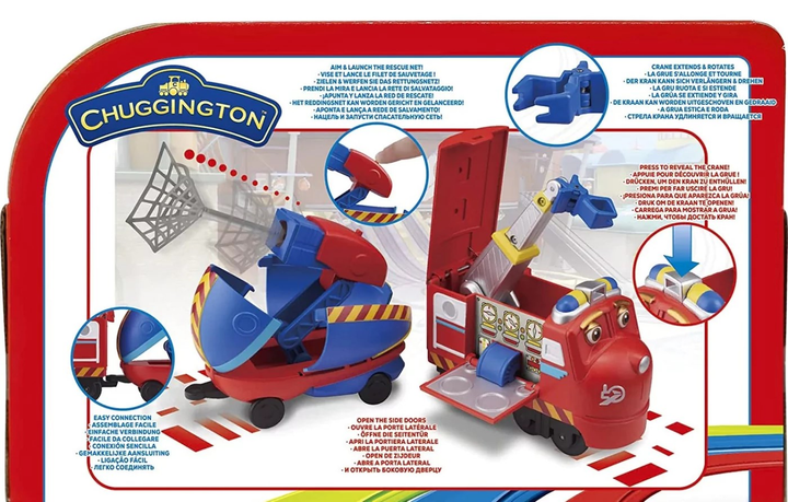 Lokomotywa TM Toys Chuggington Pop & Transform Wilson i misja ratunkowa (6911400407365) - obraz 8