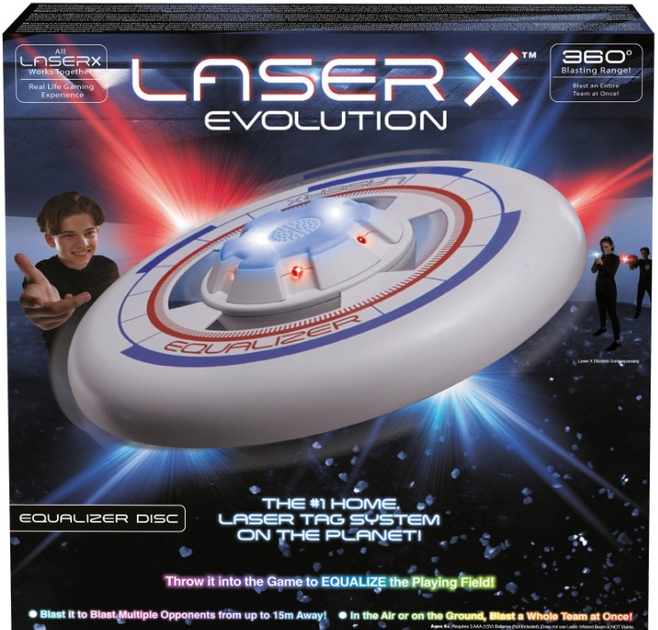 Zestaw do zabawy TM Toys Laser X Evolution Dysk LAS88179 (0042409881798) - obraz 1