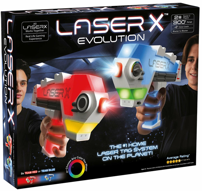 Набір бластерів ТМ Toys Laser X Evolution LAS88908 (0042409889084) - зображення 1