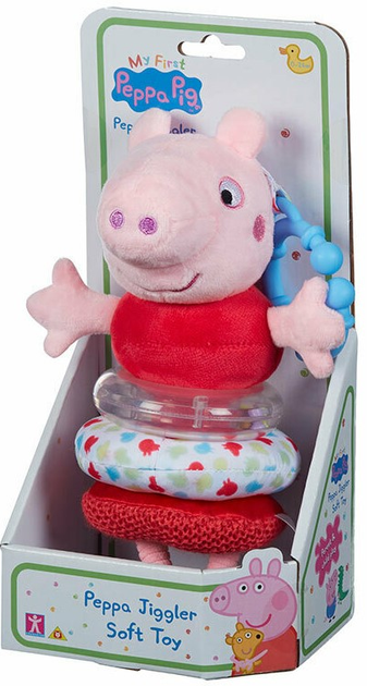 Zawieszka do wózka z grzechotką TM Toys My First Świnka Peppa (5029736074258) - obraz 1