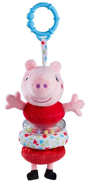 Zawieszka do wózka z grzechotką TM Toys My First Świnka Peppa (5029736074258) - obraz 2