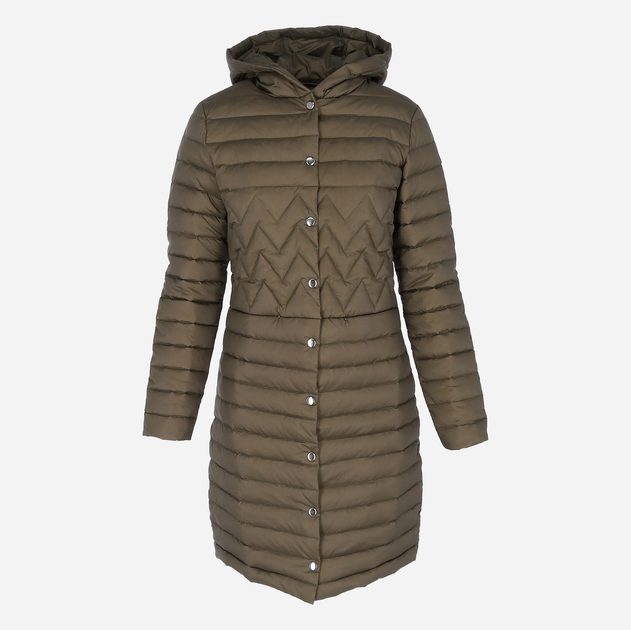 Kurtka puchowa damska długa PERSO BLH919013FX 3XL Khaki (5908312932024) - obraz 5