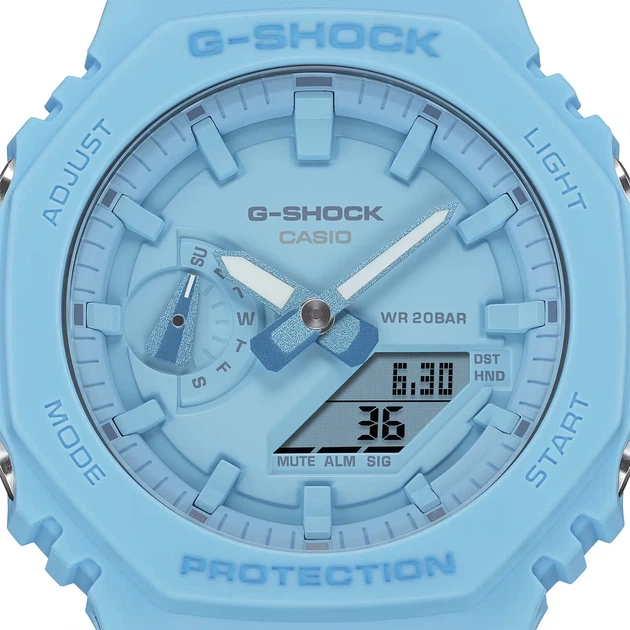 Zegarek Casio G-SHOCK Classic GA-2100 -2A2ER Blue - obraz 3