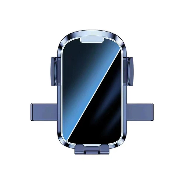 Держатель для телефона на присоске ( IPhone та Android ) в автомобиль ZD-S1 черный с серебряным - изображение 2